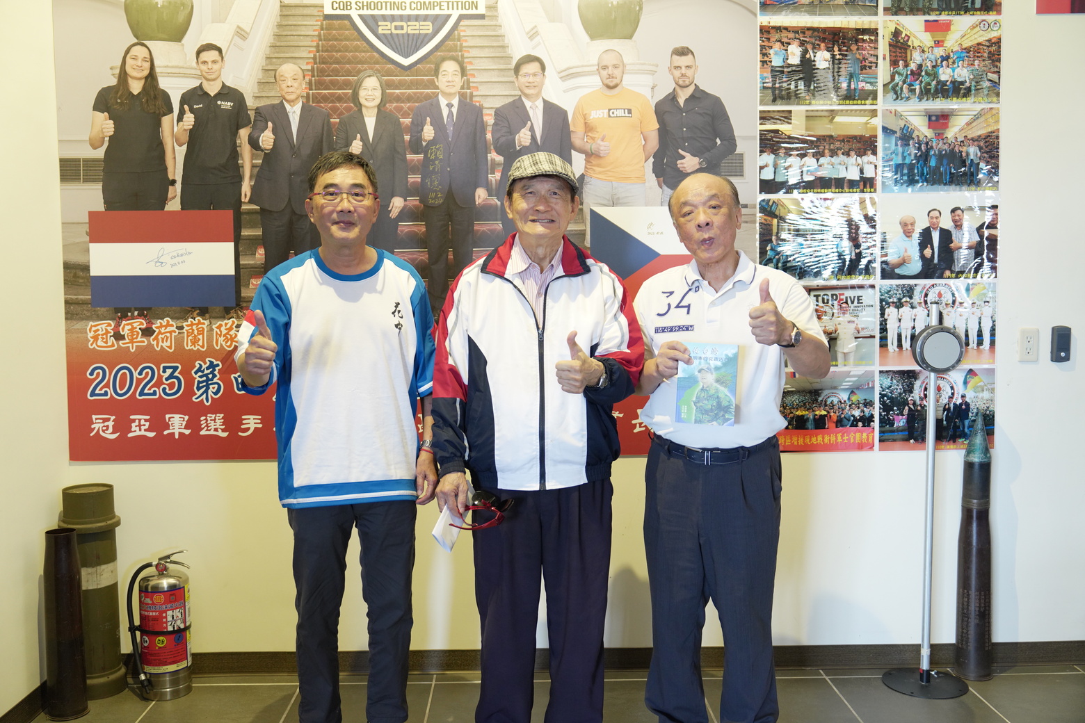 前國防部長蔡明憲、黃勝華博士