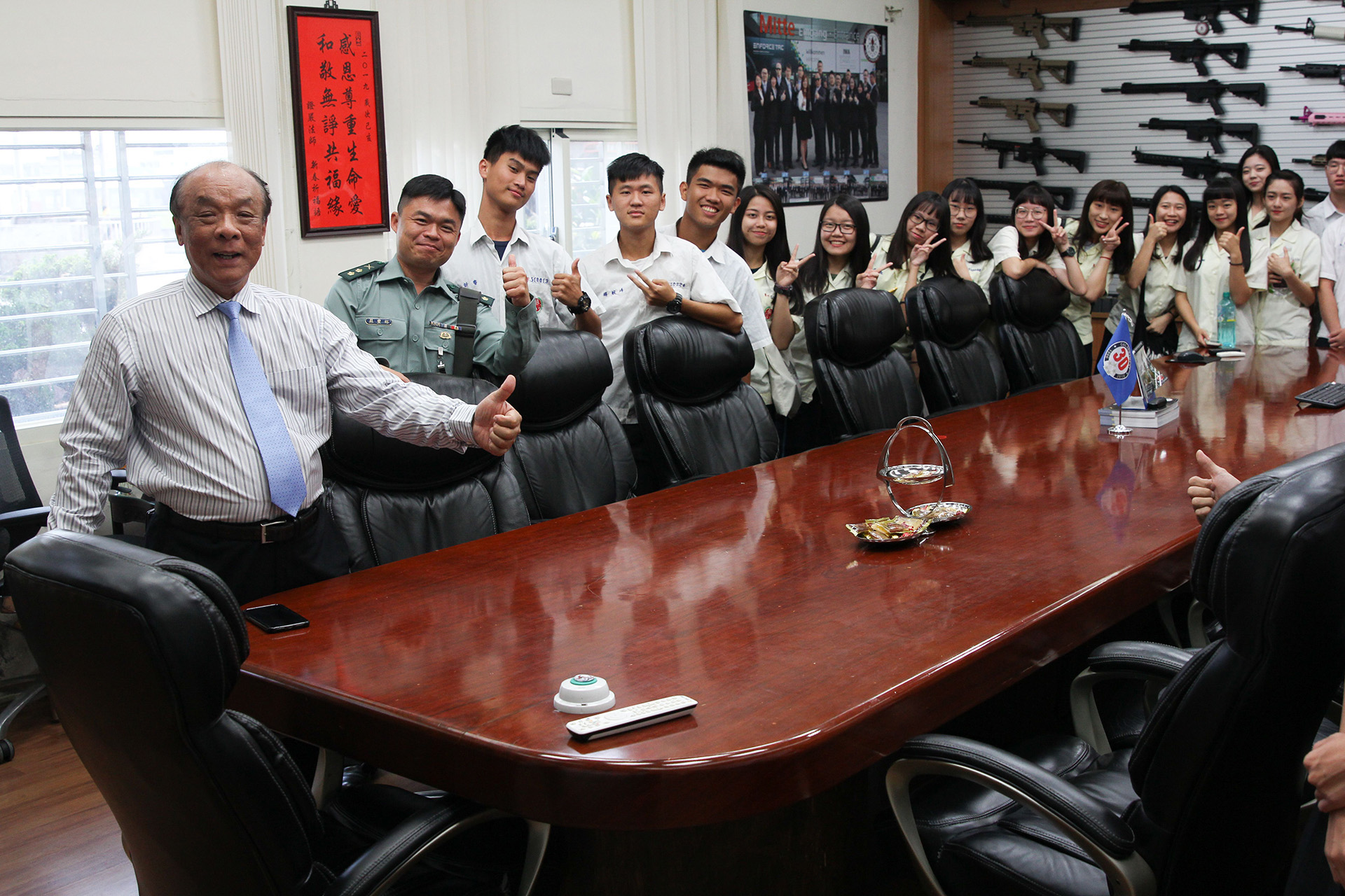 全民國防教育活動_臺南市興國高級中學參訪