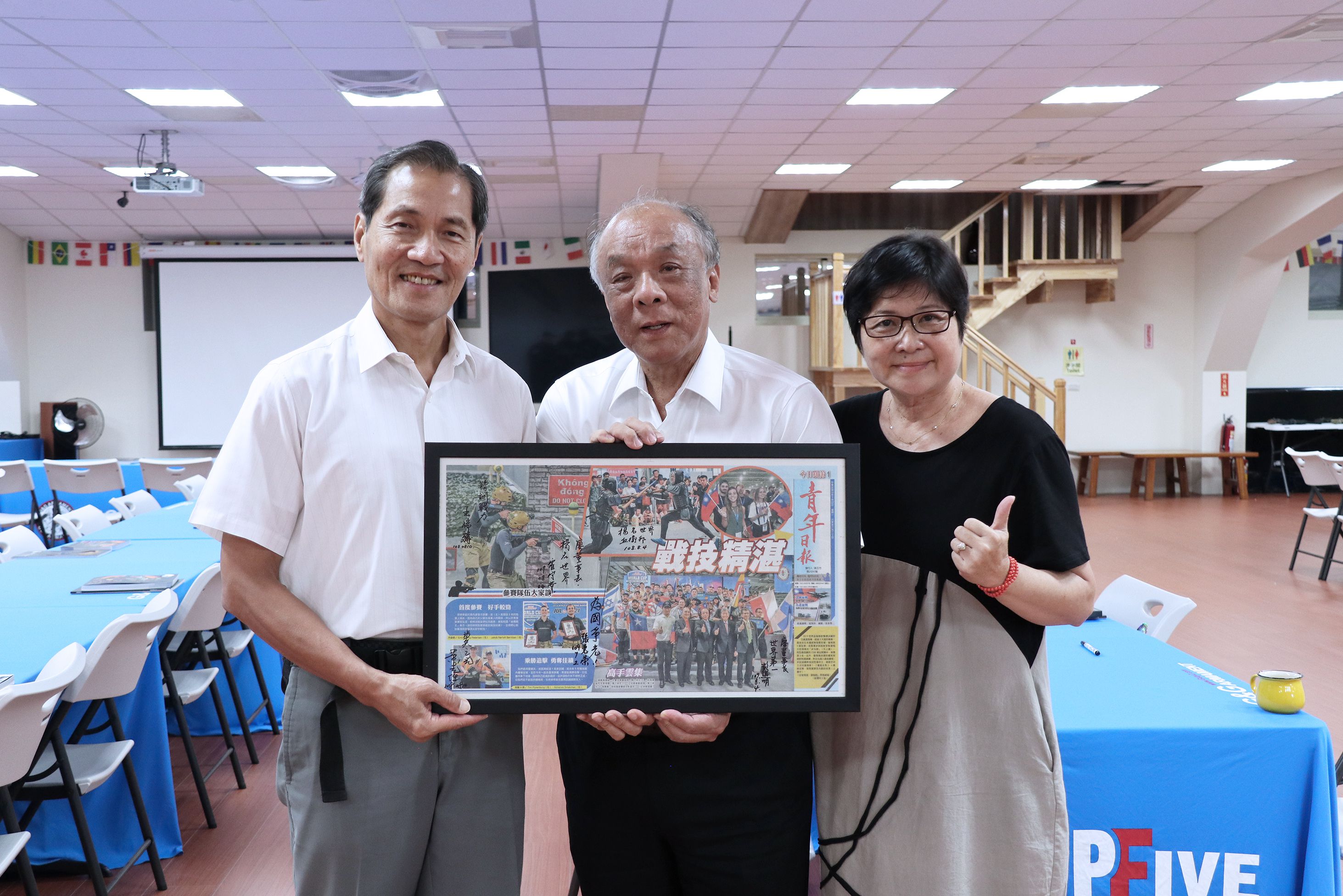 張惠榮中將參訪