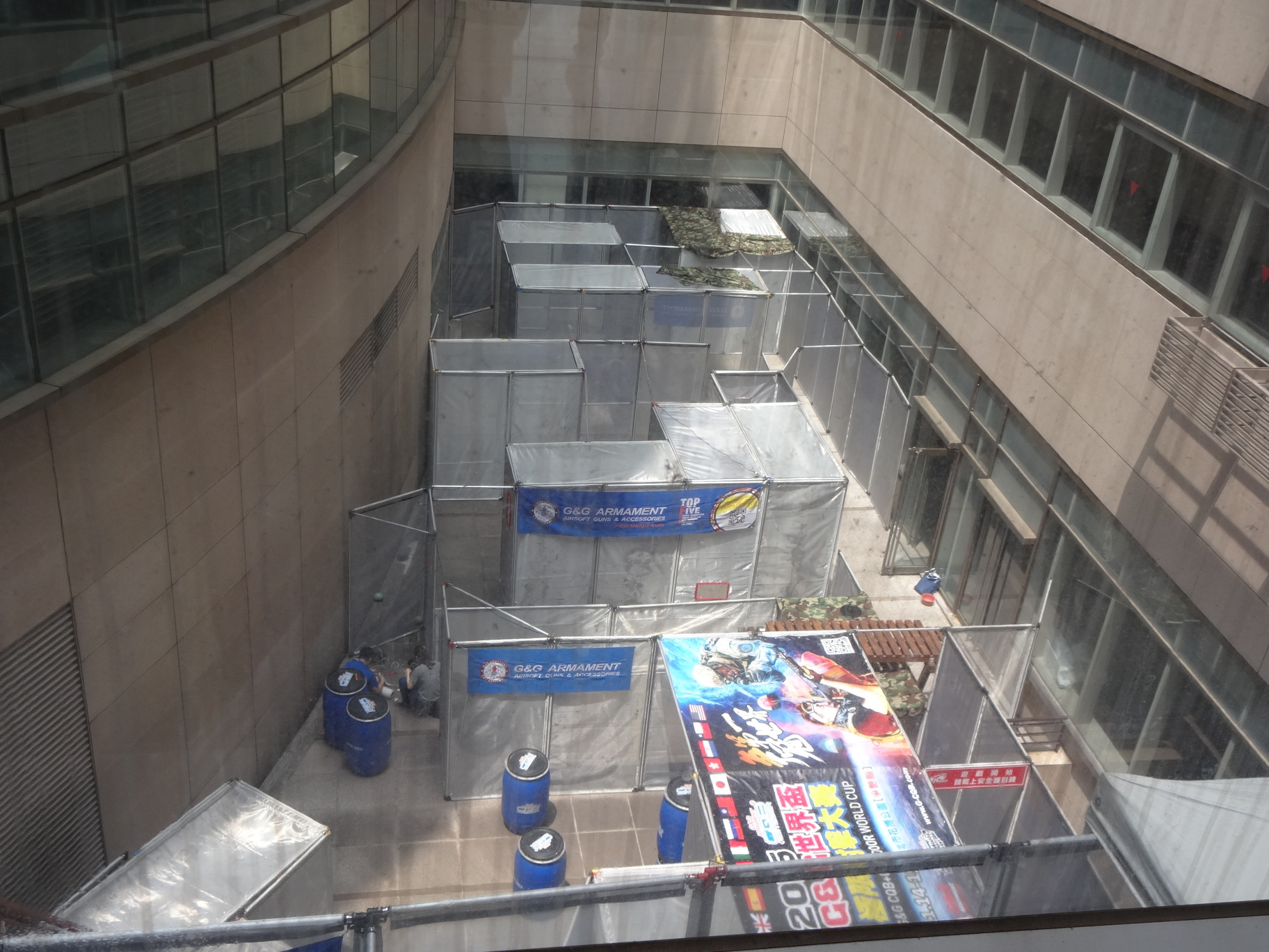 中國文化大學空氣槍模擬戰場建置