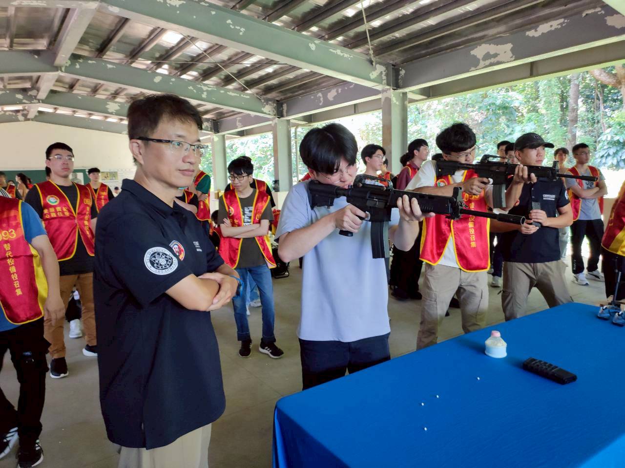 嘉義縣第一梯次替代役射擊