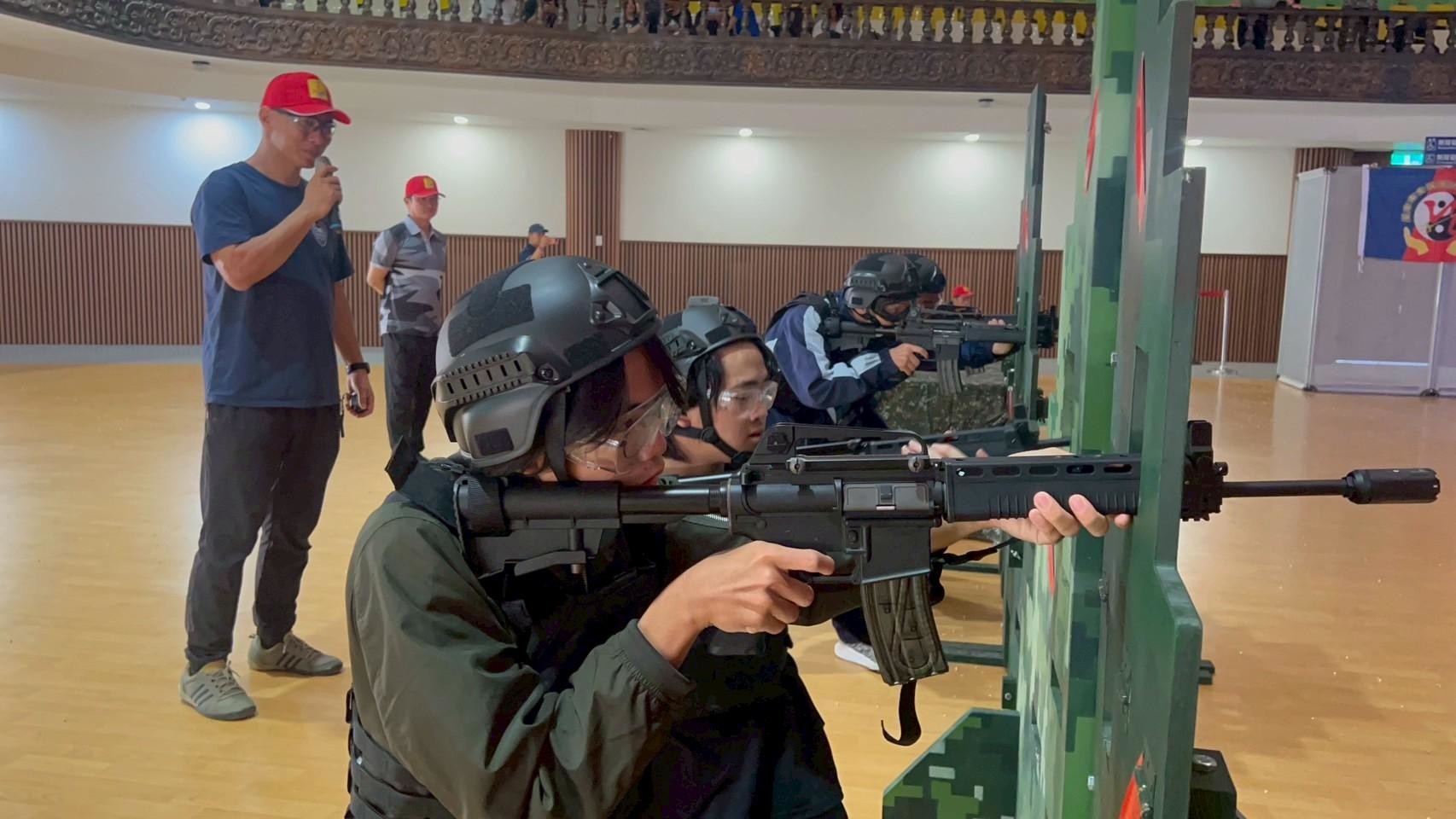  輔英科大ROTC教育中心射擊競賽