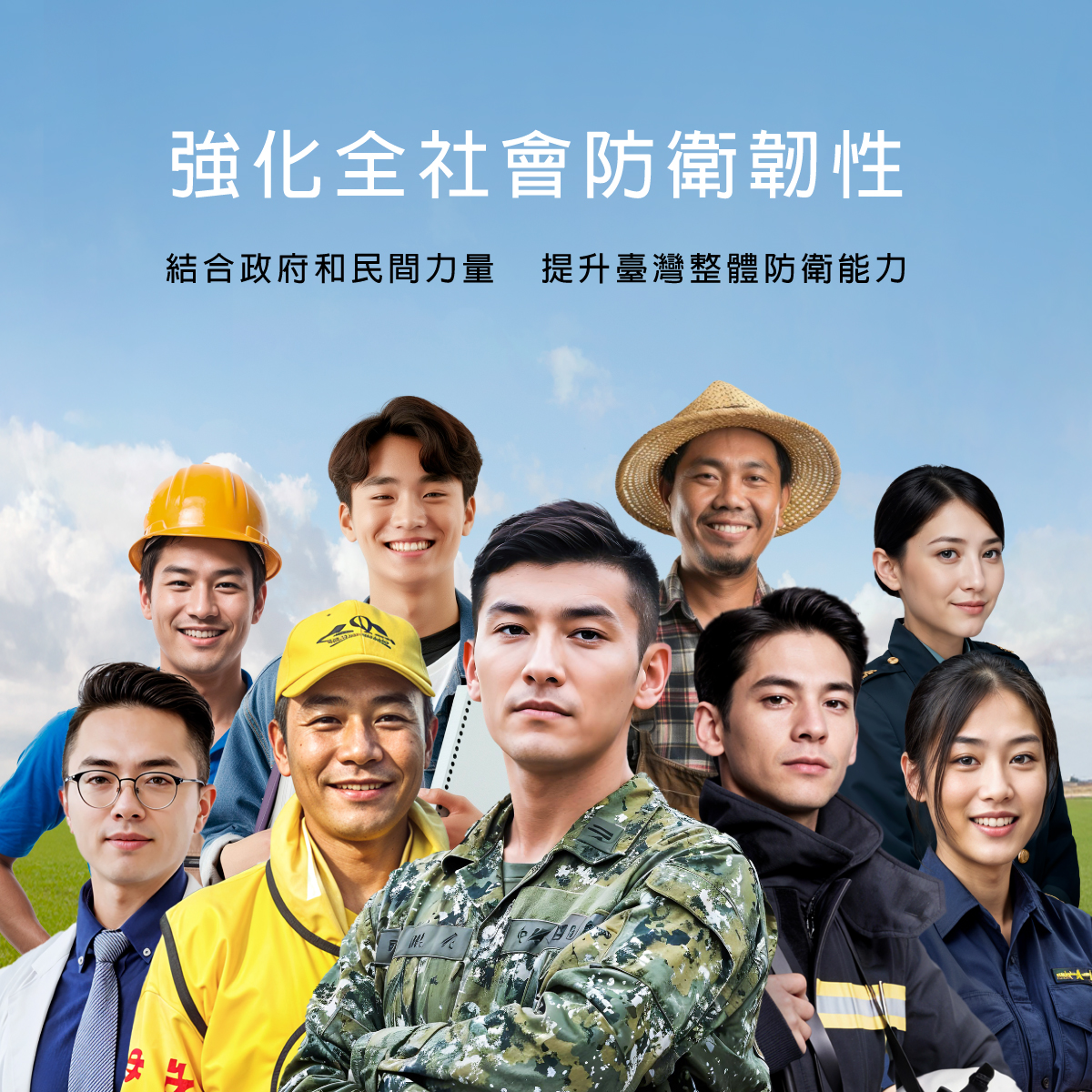 強化全社會防衛韌性