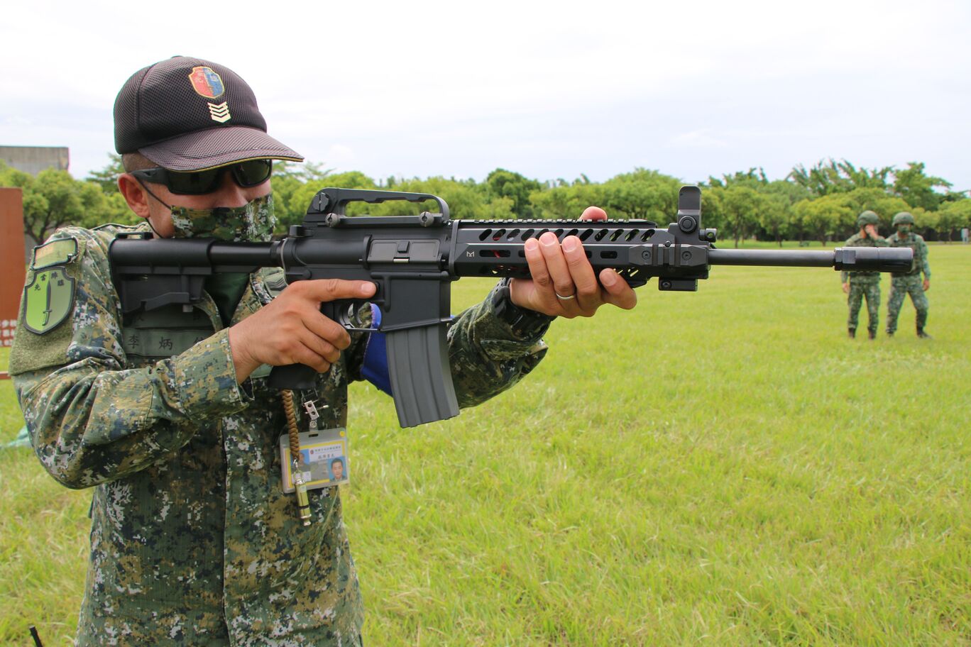 步兵訓練學校戰鬥體能射擊訓練