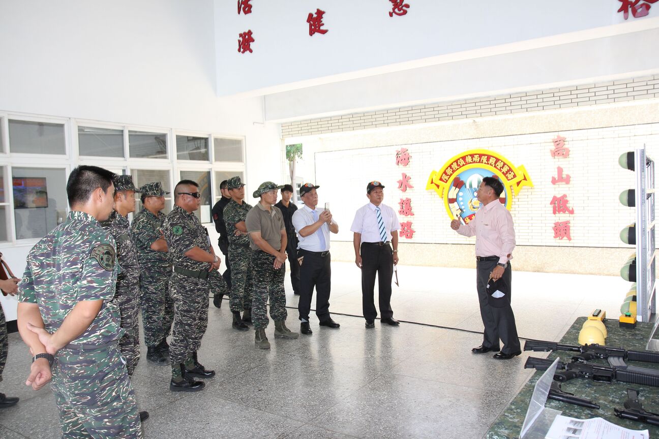 海軍陸戰隊兩棲偵搜部隊_射擊訓練器材捐贈