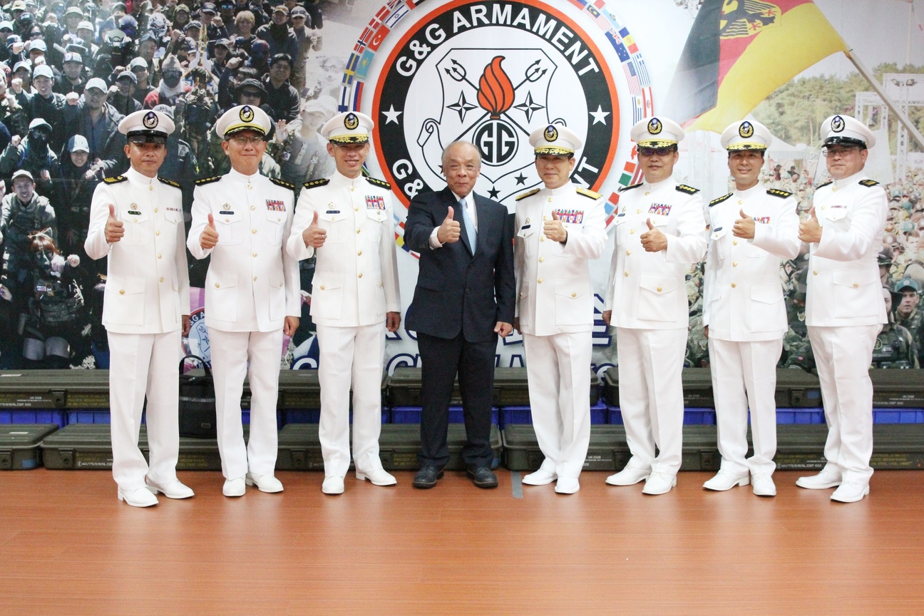 海軍陸戰隊司令官王瑞麟參訪