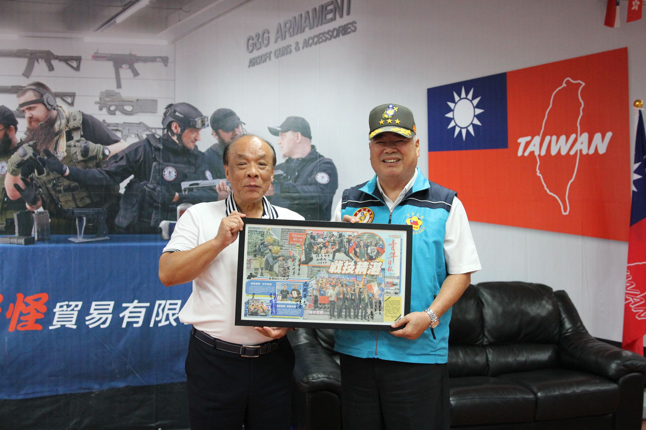 陸戰隊上將(備役)季麟連參訪