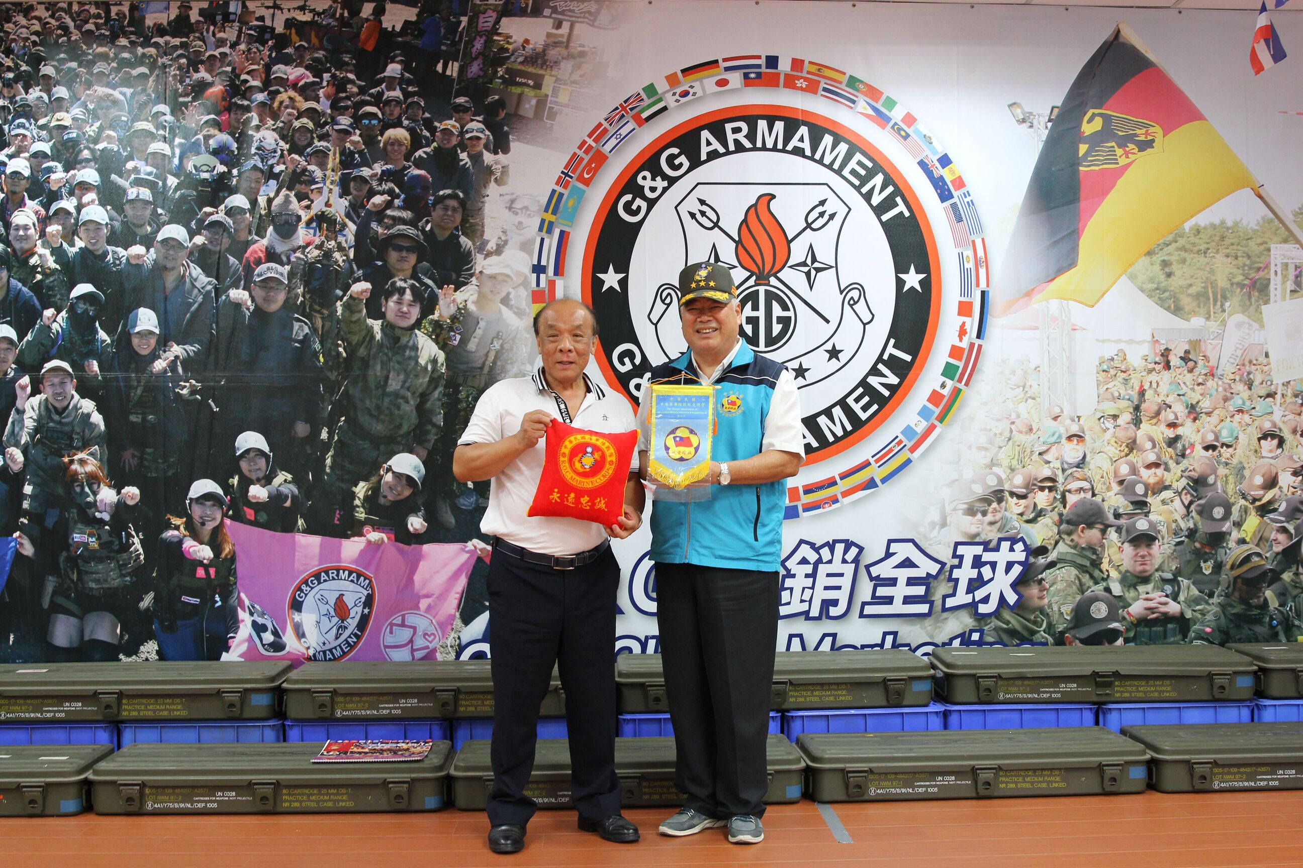 陸戰隊上將(備役)季麟連參訪