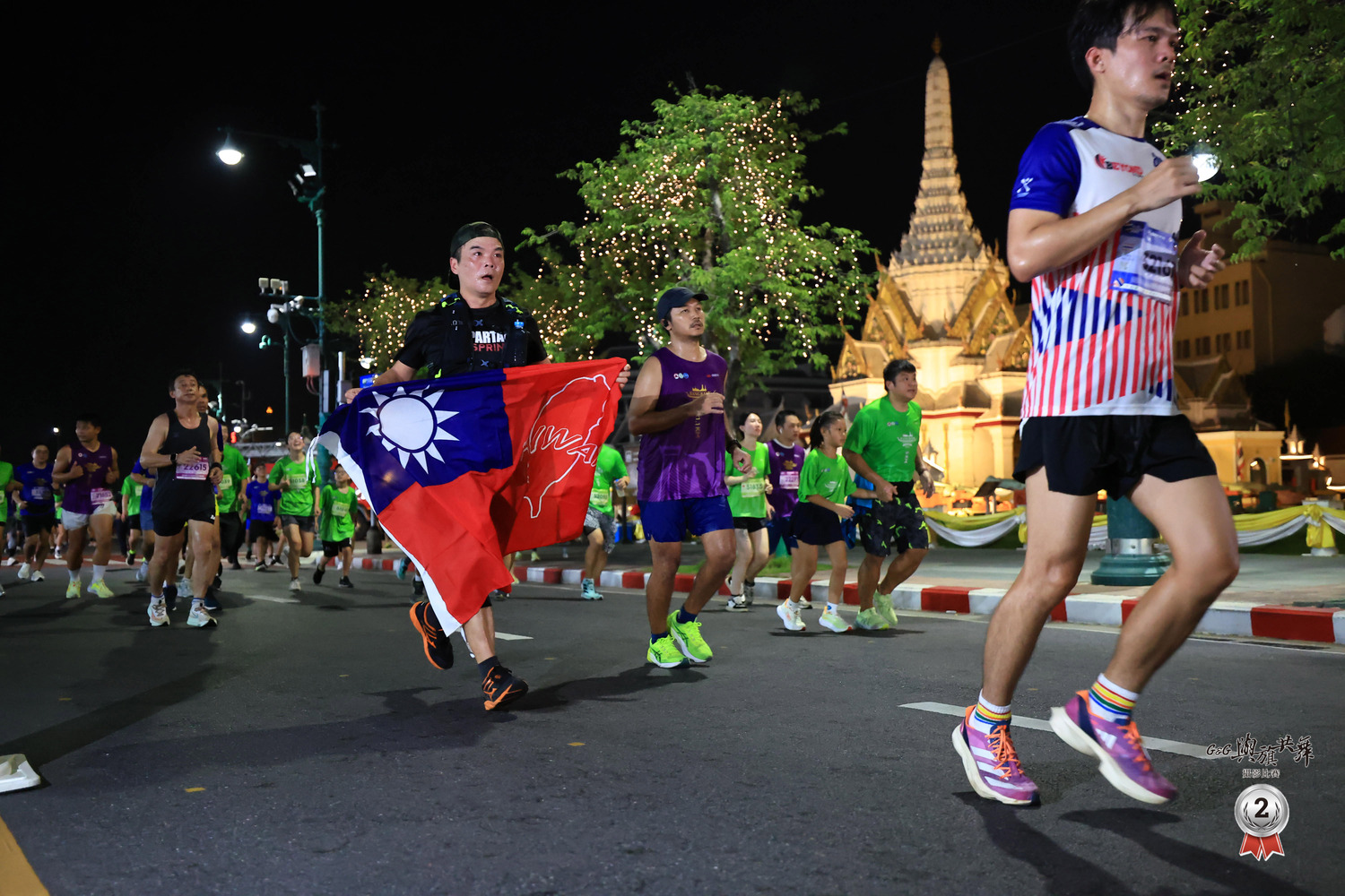 G&G 與旗共舞 Show Taiwan 攝影比賽<2024泰國曼谷馬拉松>-董重祥