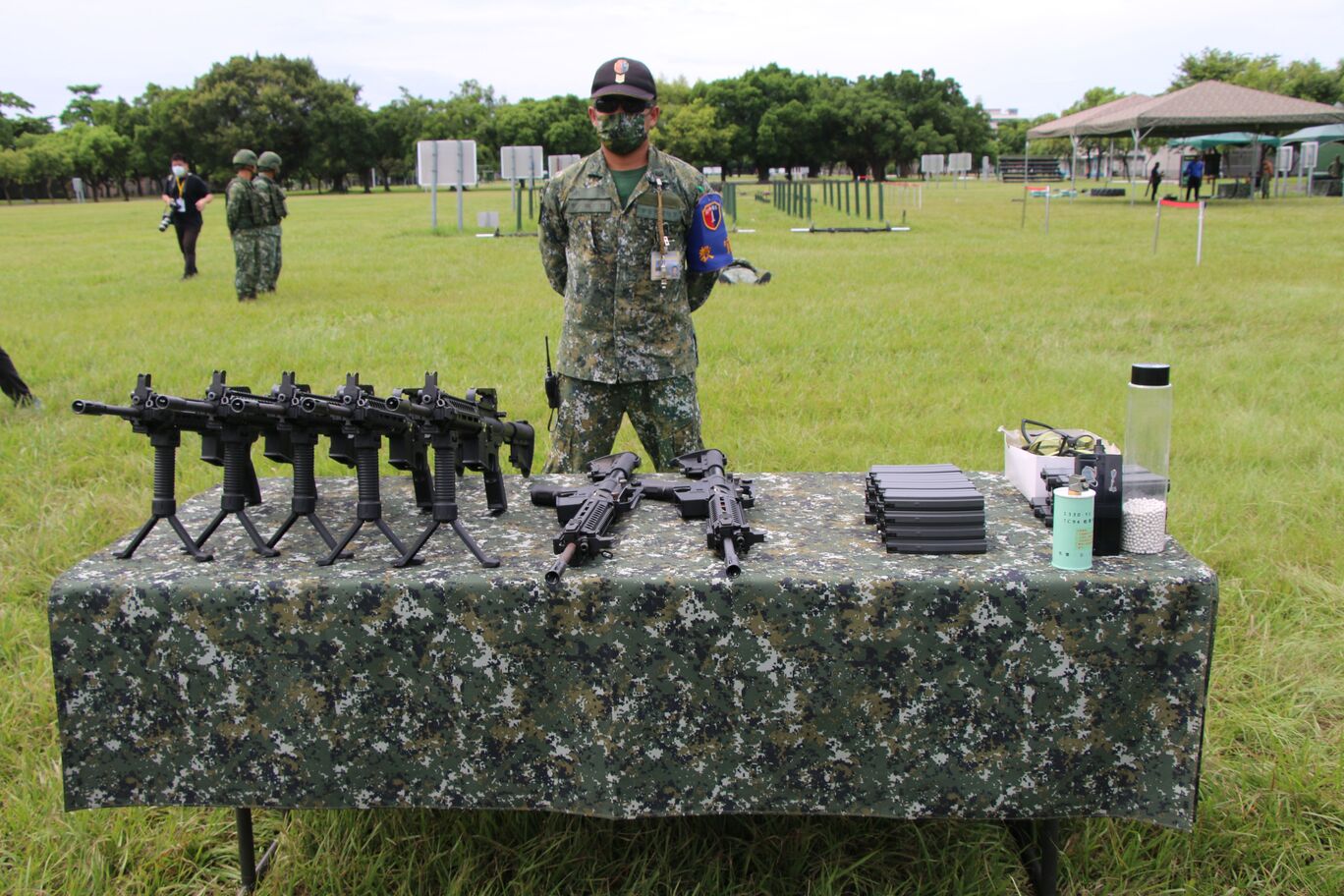 步兵訓練學校戰鬥體能射擊訓練