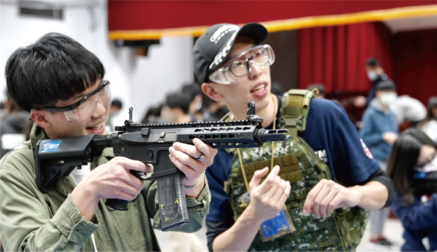 國立臺北商業大學_全民國防教育多元教學暨射擊體驗活動