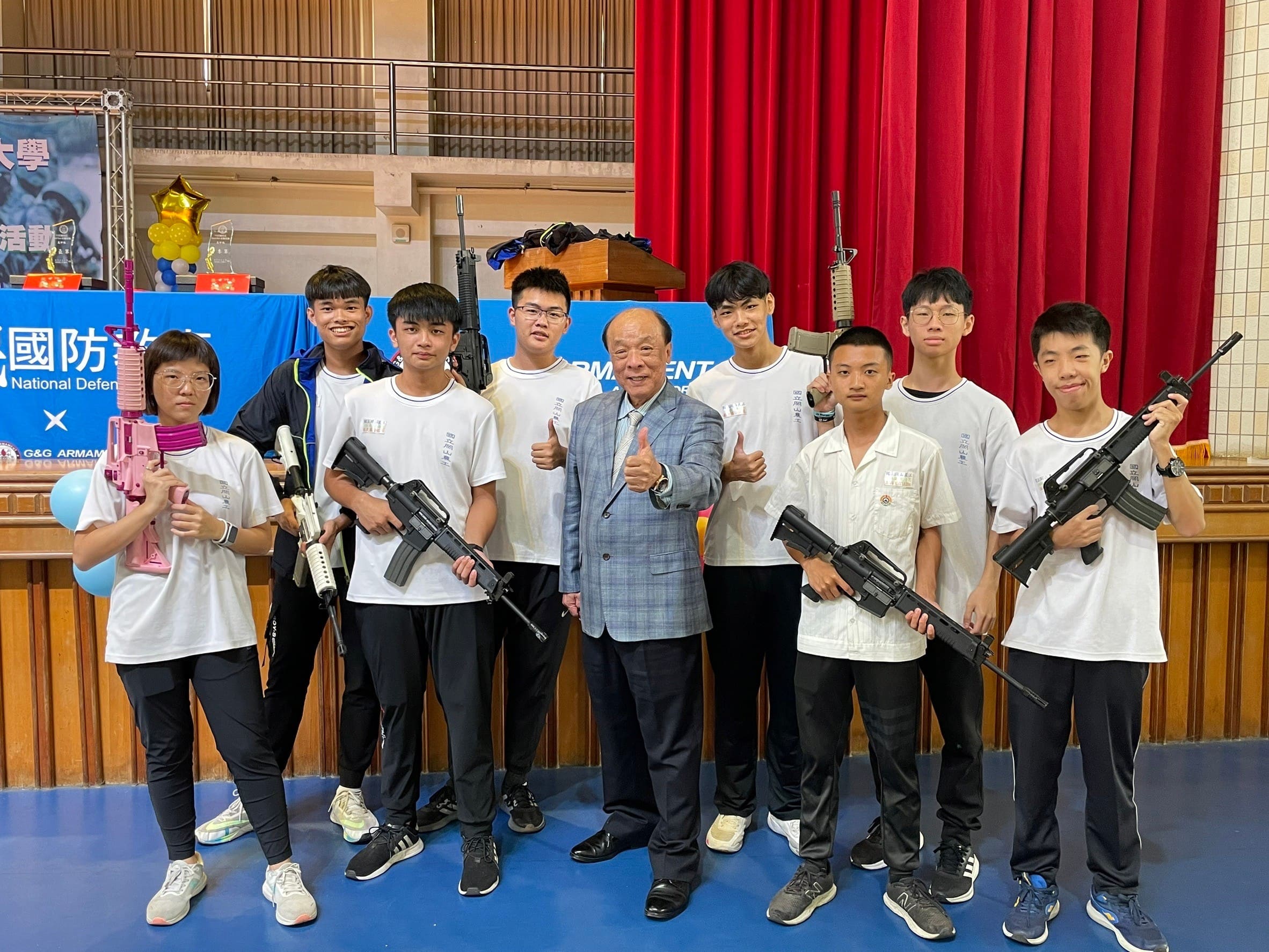 輔英科技大學_全民國防教育多元活動_Airsoft Gun 射擊競賽