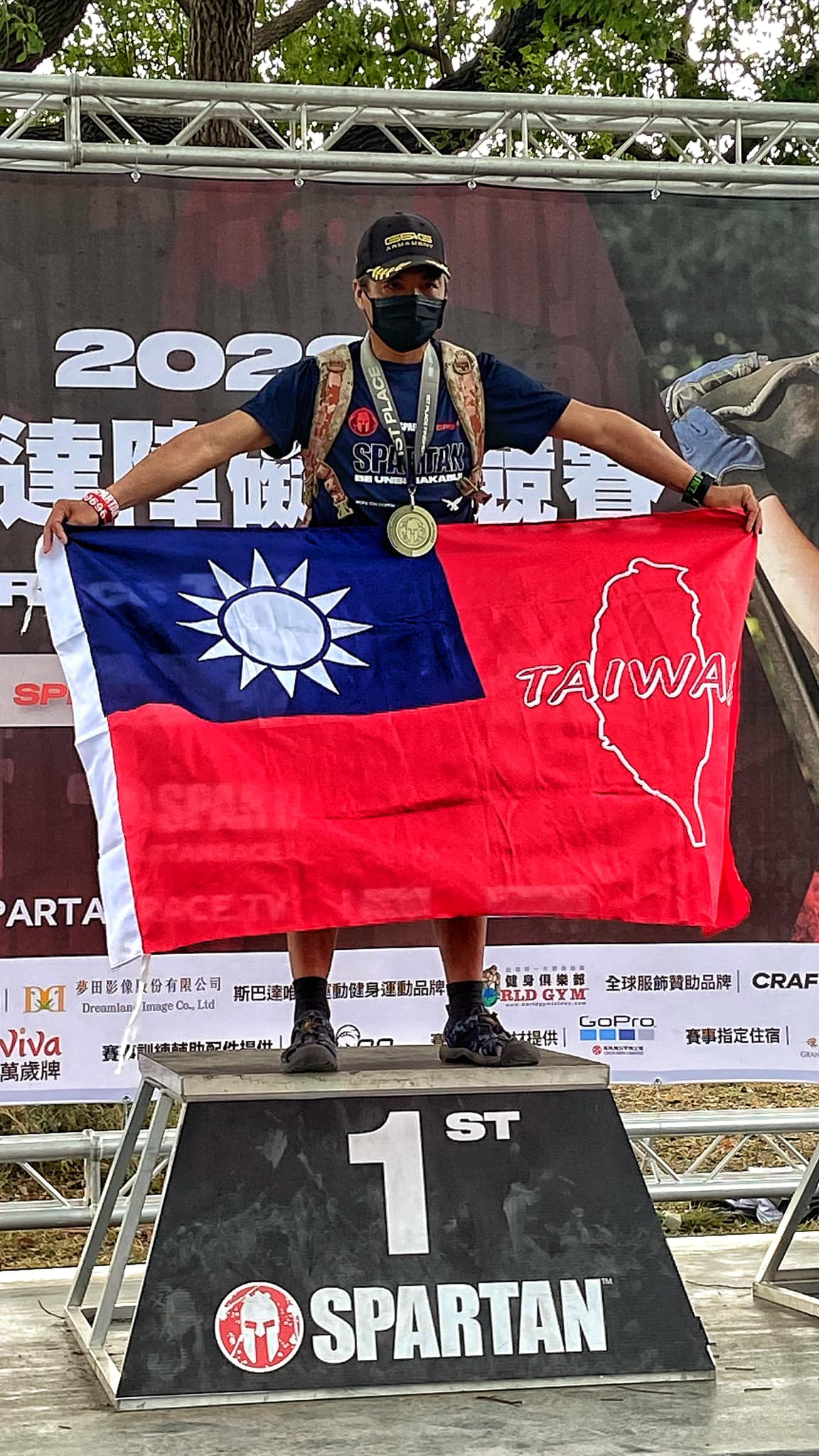 董重祥(斯巴達國際賽分齡組的金牌)