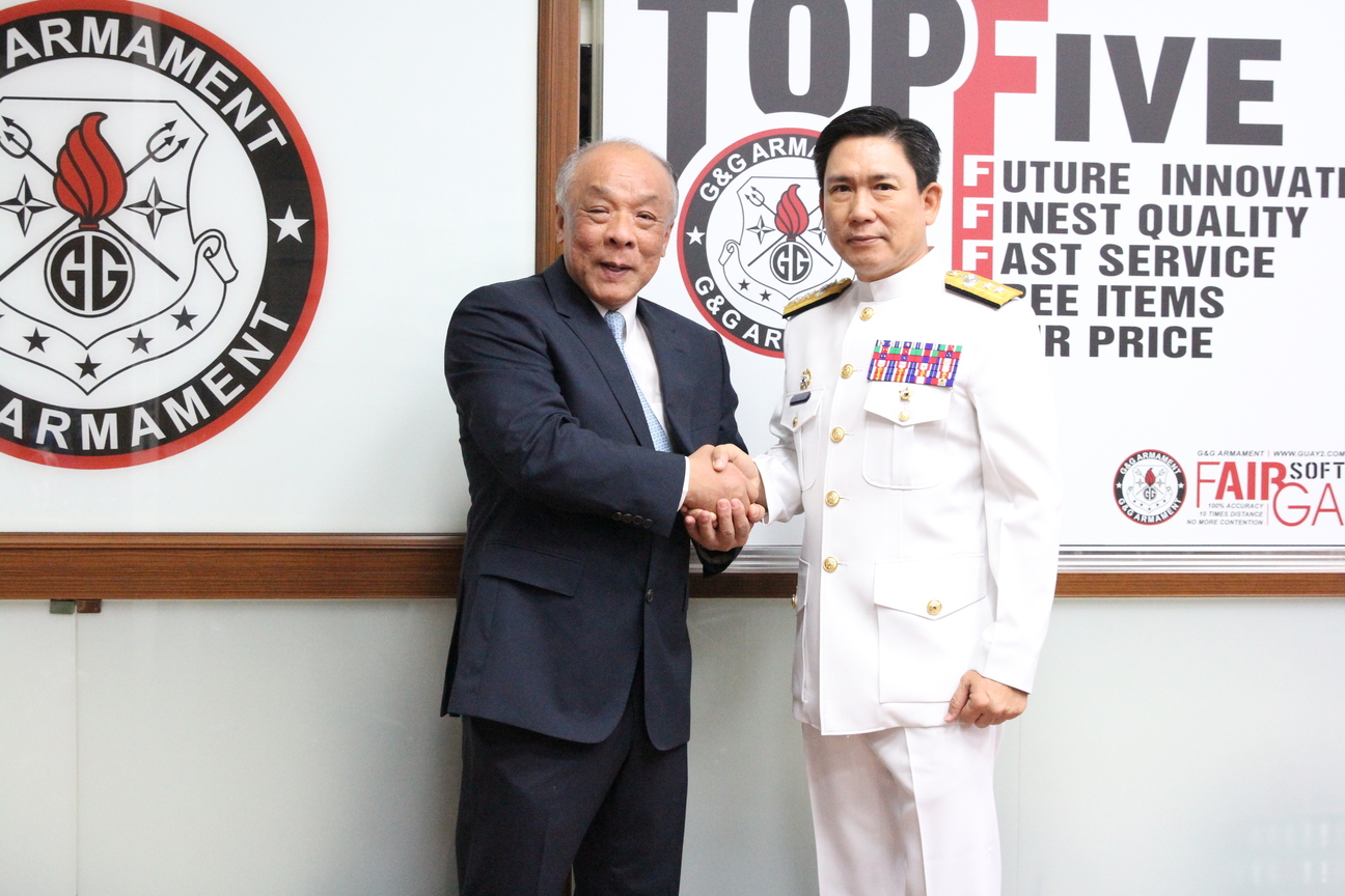 海軍陸戰隊司令官王瑞麟參訪