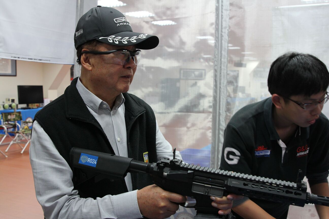 夏瀛洲上將參訪