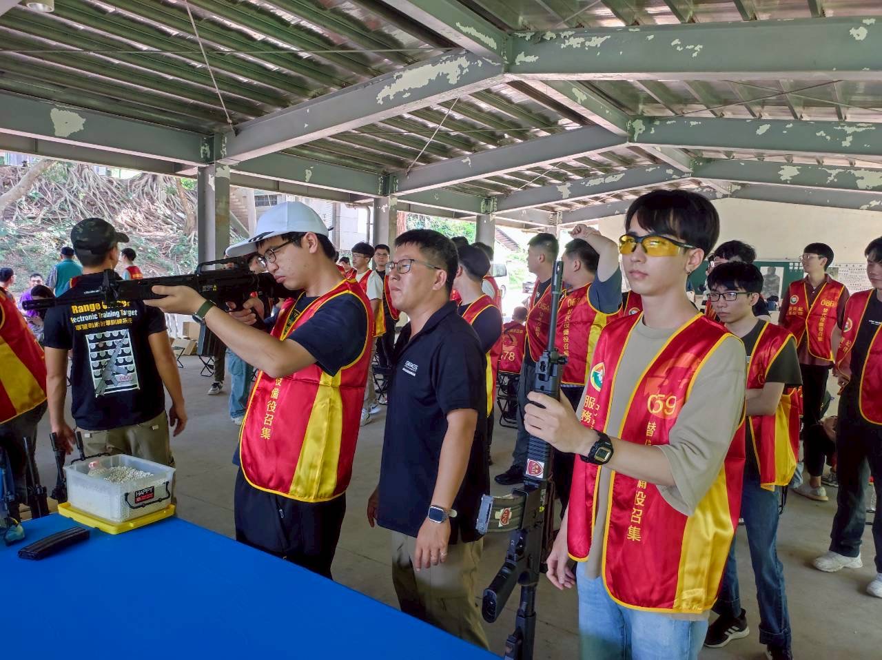 嘉義縣替代役射擊預習